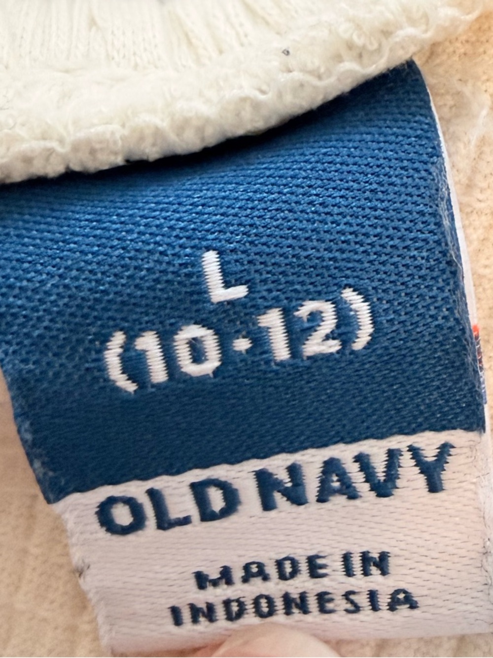 Old Navy One-Shoulder Ruffle Camisole - Cream - Picture 2 of 3